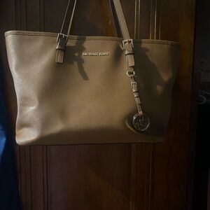 Michael Kors Brown Leather Tote
